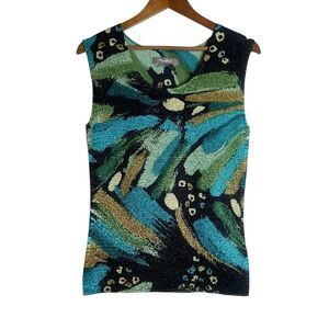 3 for $30! TanJay patterned tank top. Size 8